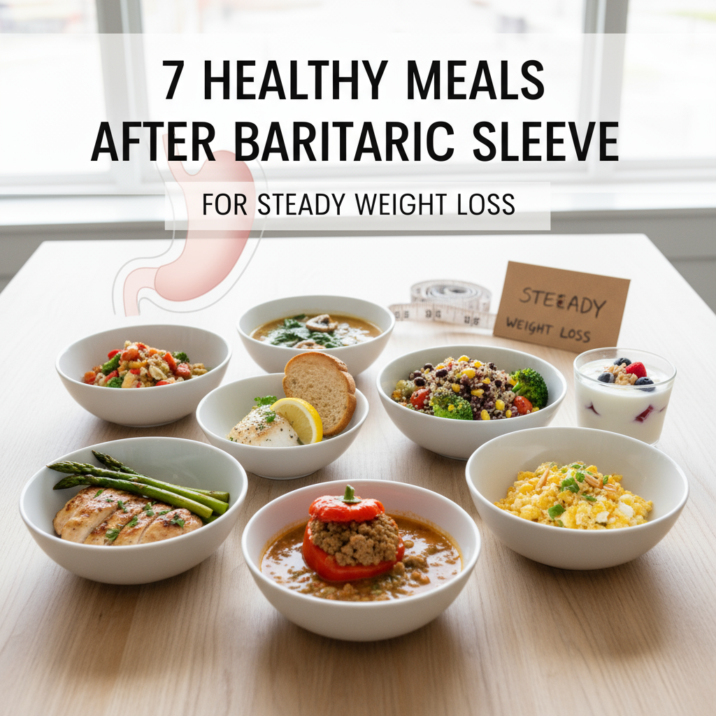 7 healthy meals after bariatric sleeve for steady weight loss